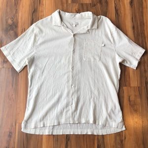 NWOT Urban Outfitters STANDARD CLOTH Liam Crinkle Shirt